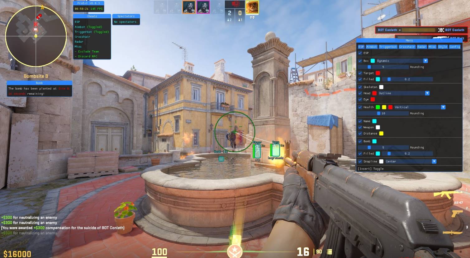 CSGO2·Hack方框透视自瞄辅助免费版 v5.30