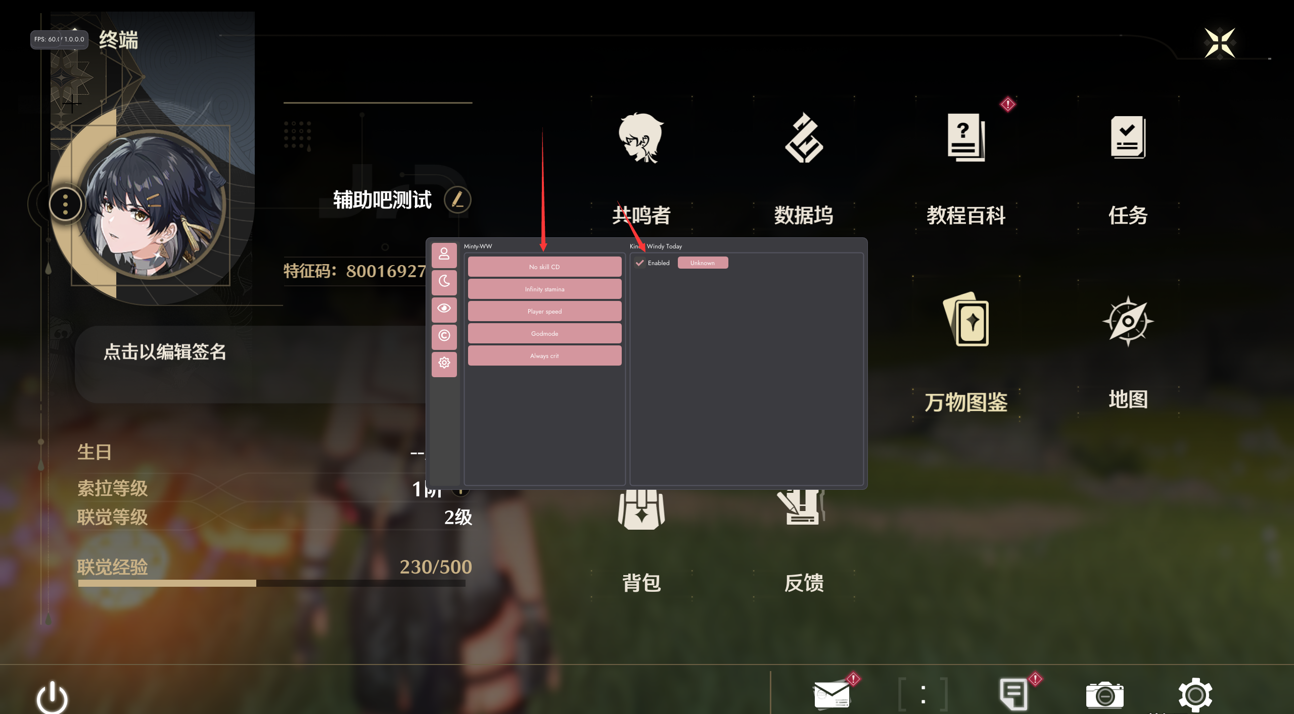 PC鸣潮·Minty多功能辅助破解版国际服 v1.1